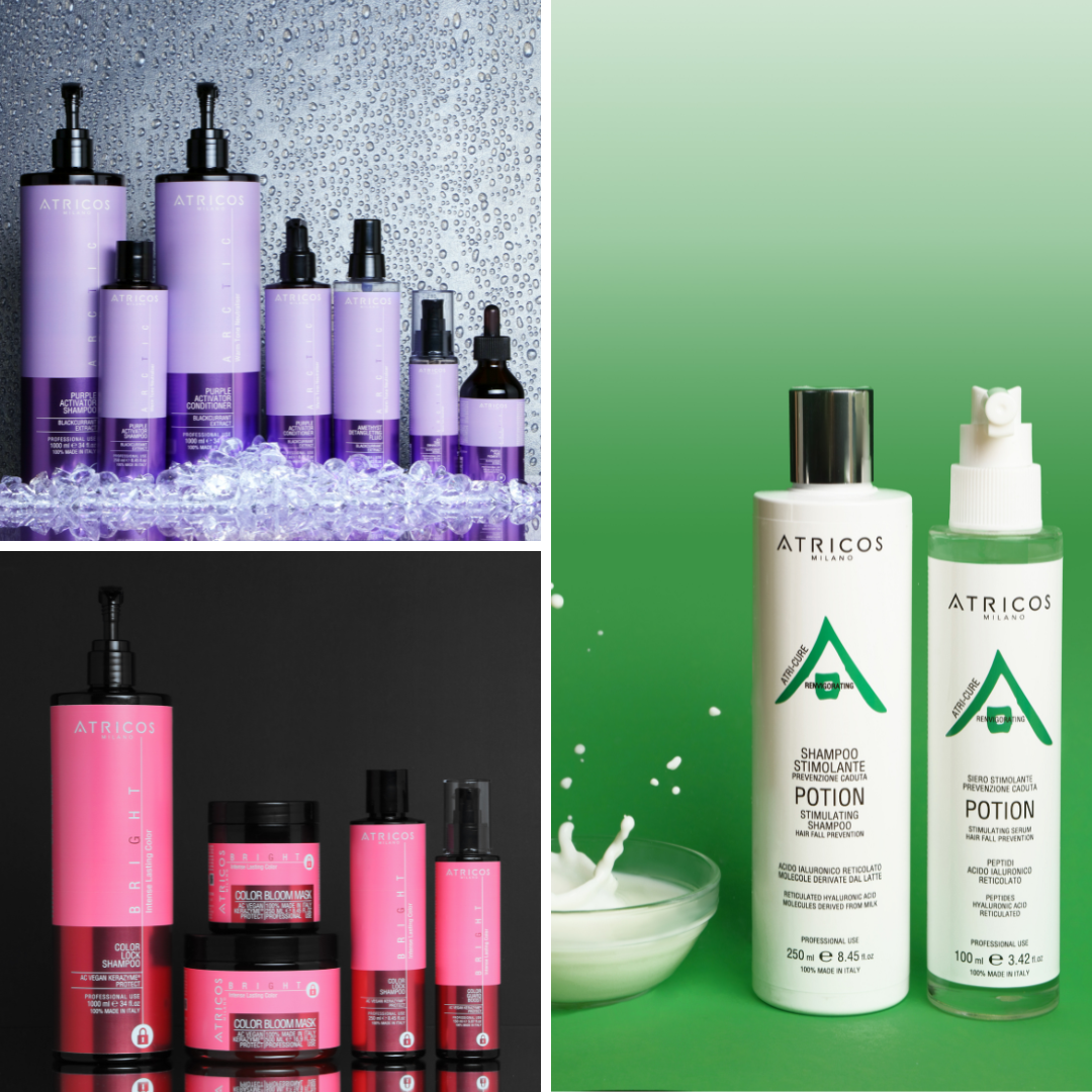 ¿Cambio de estación? ¡Aquí tienes los aliados de Atricos para tu cabello!