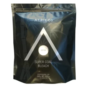 Polvo decolorante profesional para cabello negro Image Super Coal Bleach 500gr de ATRICOS