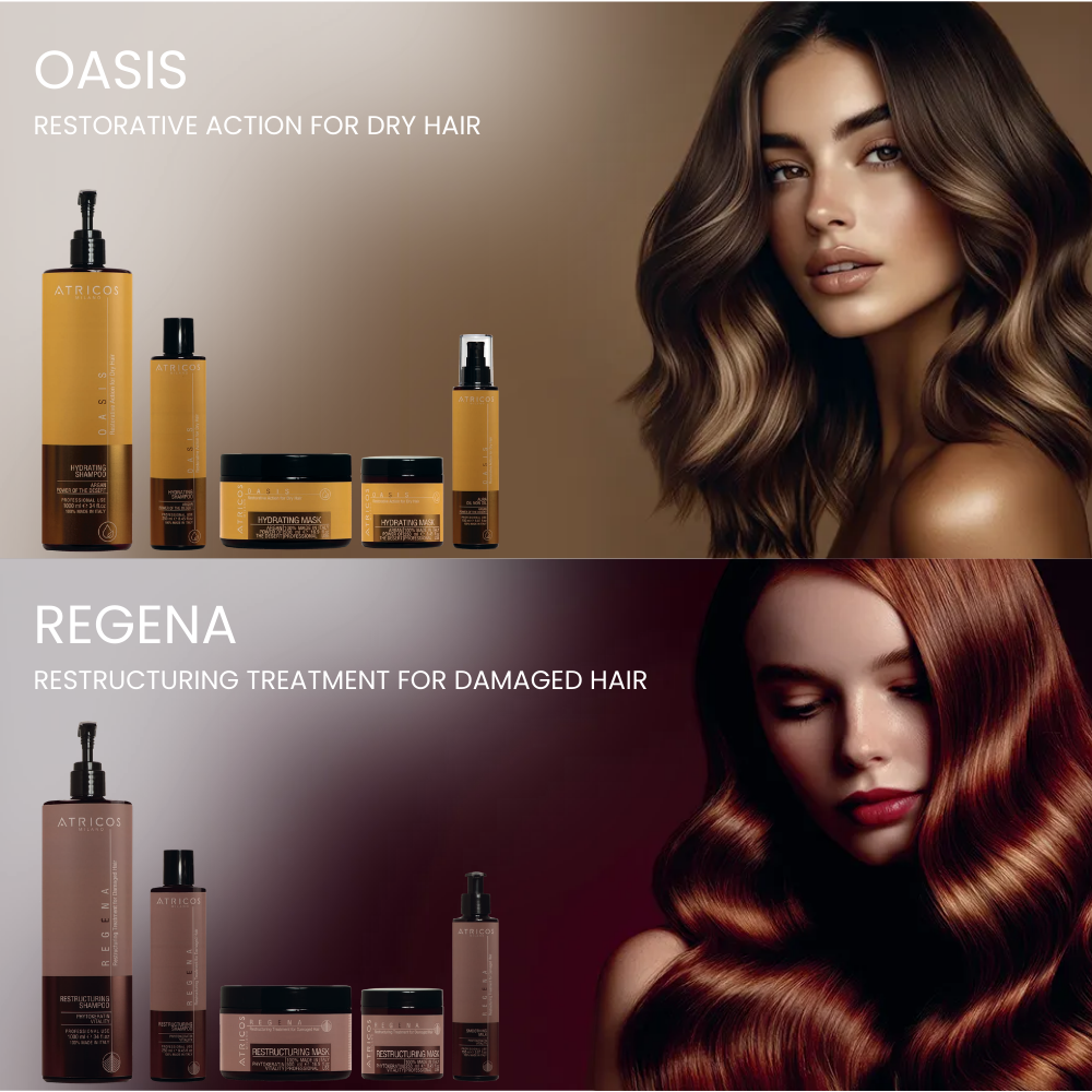 Restyling che parla di bellezza: nascono Oasis e Regena by Atricos